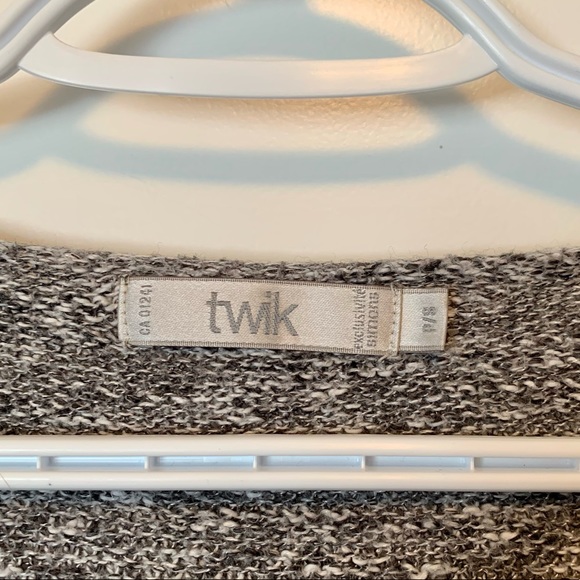Twik Grey Knit Sweater - Picture 7 of 8